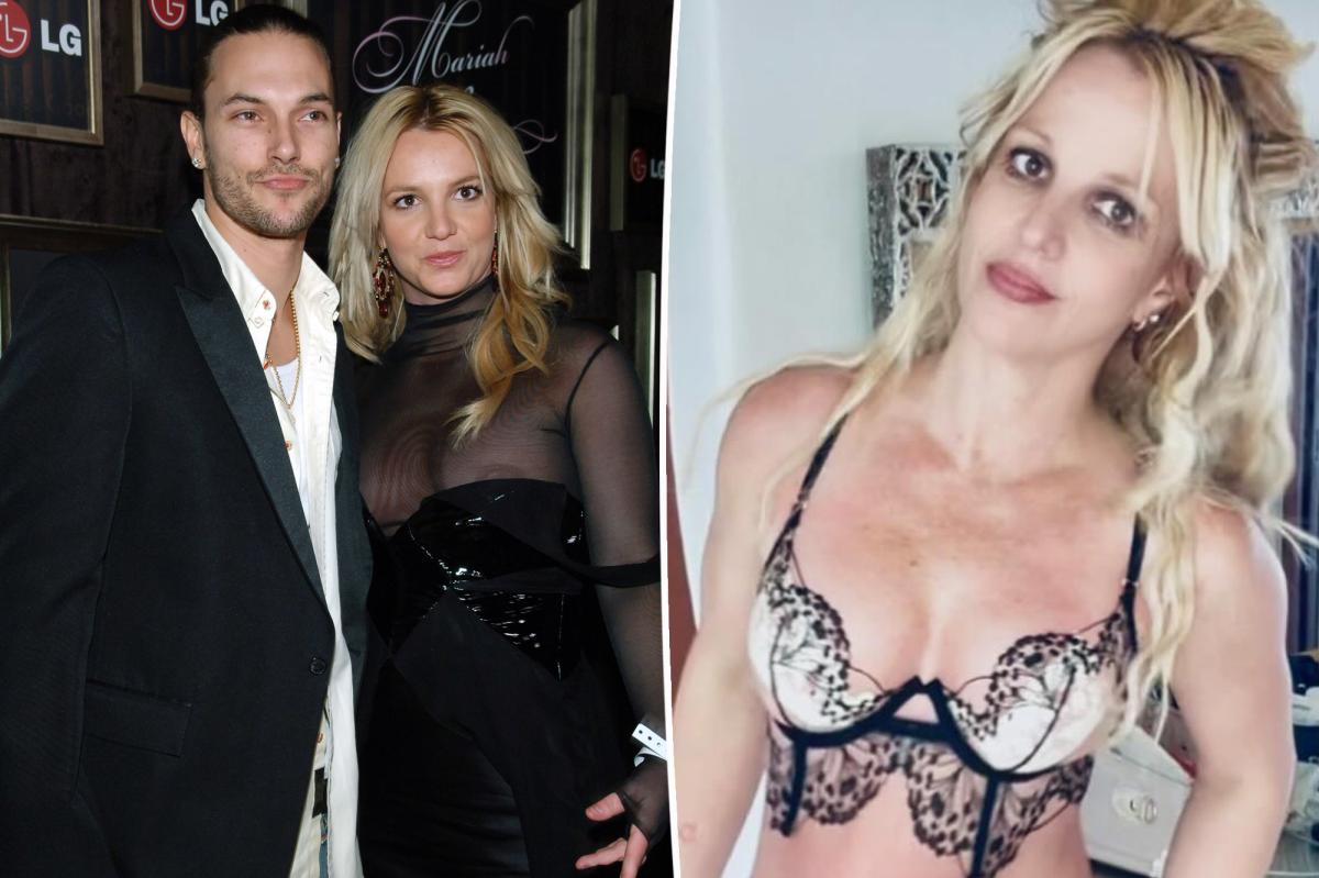 Britney Spears returns to Instagram in racy lingerie after deleting account amid Kevin Federline drama