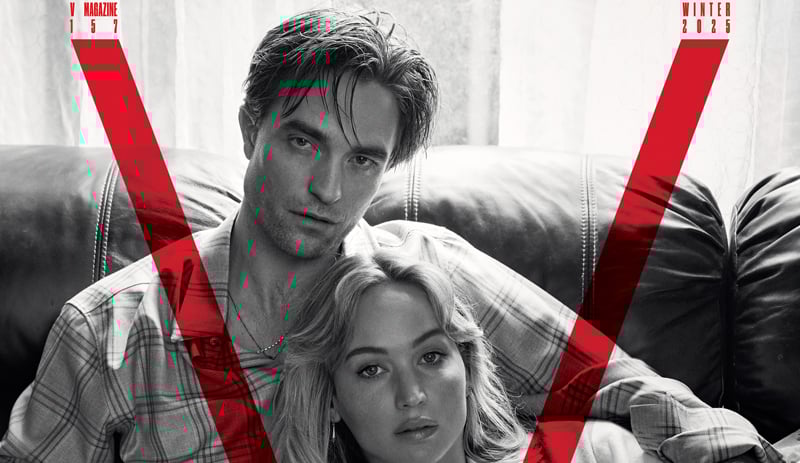 Jennifer Lawrence & Robert Pattinson Pose for Intimate 'V Magazine' Photo Shoot to Promote New Movie