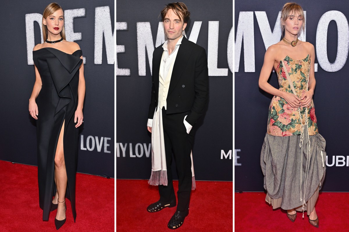 Jennifer Lawrence, Robert Pattinson, Suki Waterhouse and more