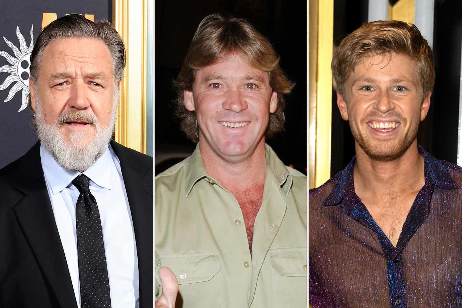Russell Crowe Says Steve Irwin Would Be in 'Awe' of Son Robert Irwin on 'DWTS'