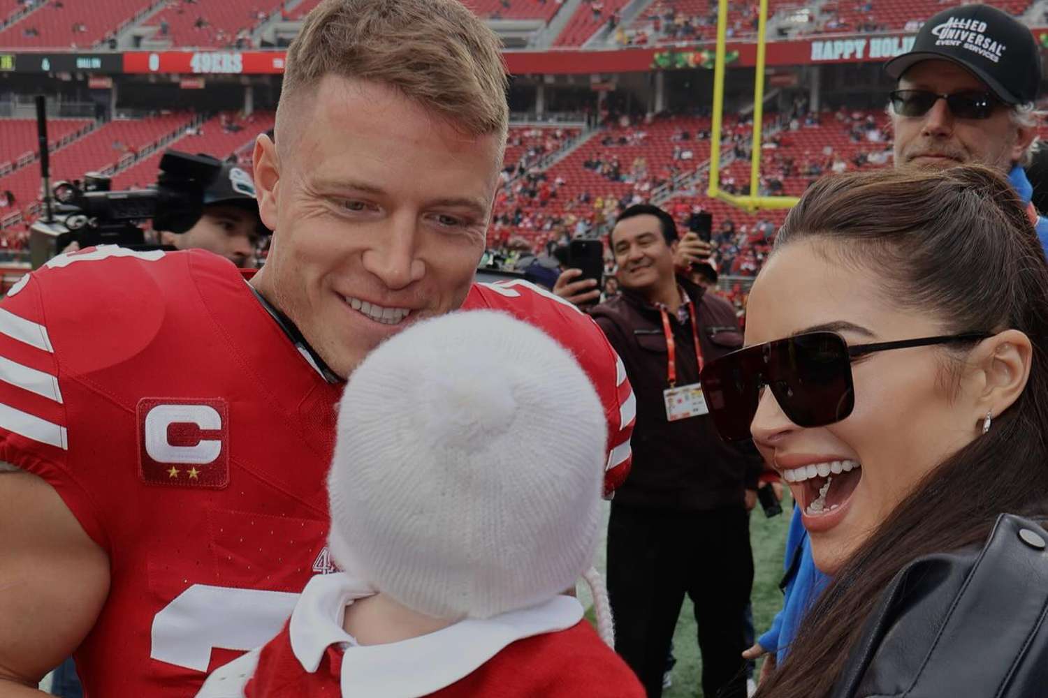Christian McCaffrey Praises Wife Olivia Culpo for Making 'My Job Easy' (Exclusive)