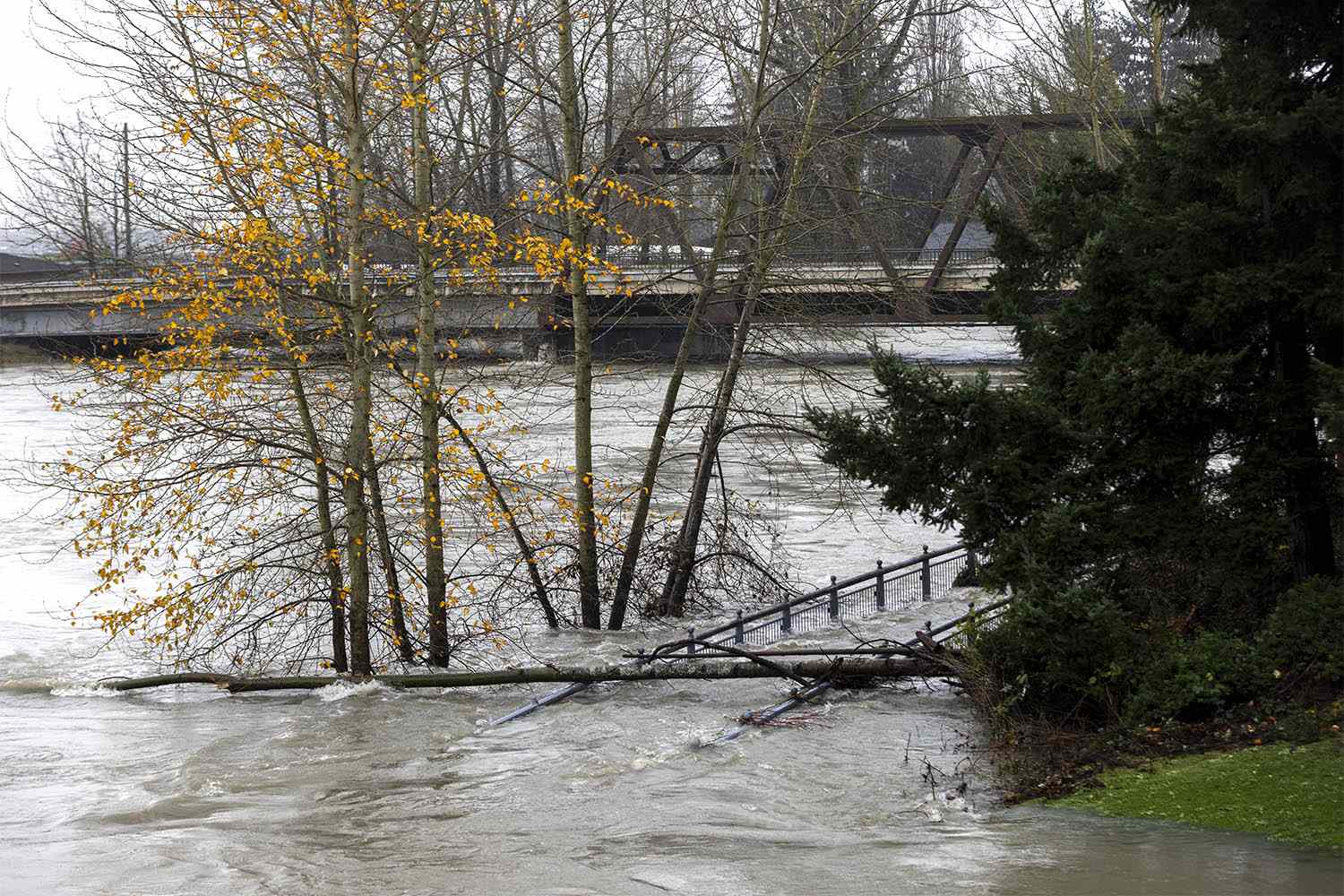 Evacuations Ordered After Levee Fails in Washington amid Historic Floods