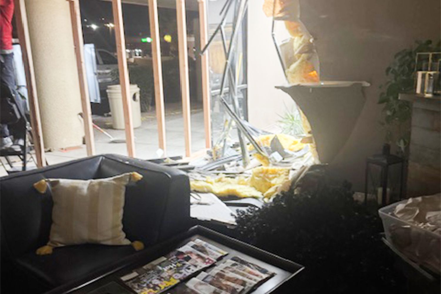 Father Charged After 13-Year-Old Drives Car Into Building With Dad In Car