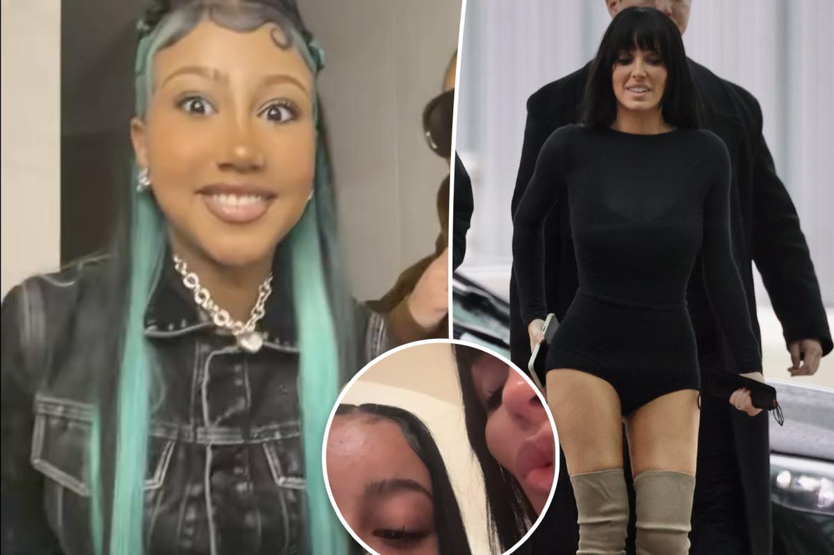 Kim Kardashian's daughter North West shares rare selfie with stepmom, Bianca Censori, on Christmas