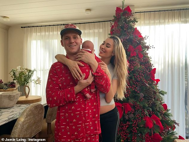 Sophie Habboo and Jamie Laing have shared new sweet snaps with their baby boy Ziggy as they prepare for their first Christmas as parents