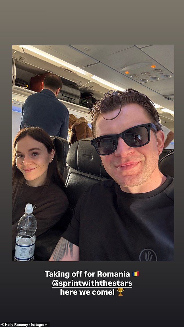 Adam Peaty Ramsay and his wife Holly have revealed they are off to Romania for a swimming competition after returning from their Mauritius honeymoon