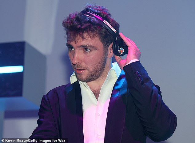 Rocco Ritchie remixed mom Madonna's hit as he DJs to empty dancefloor at a Grammys party