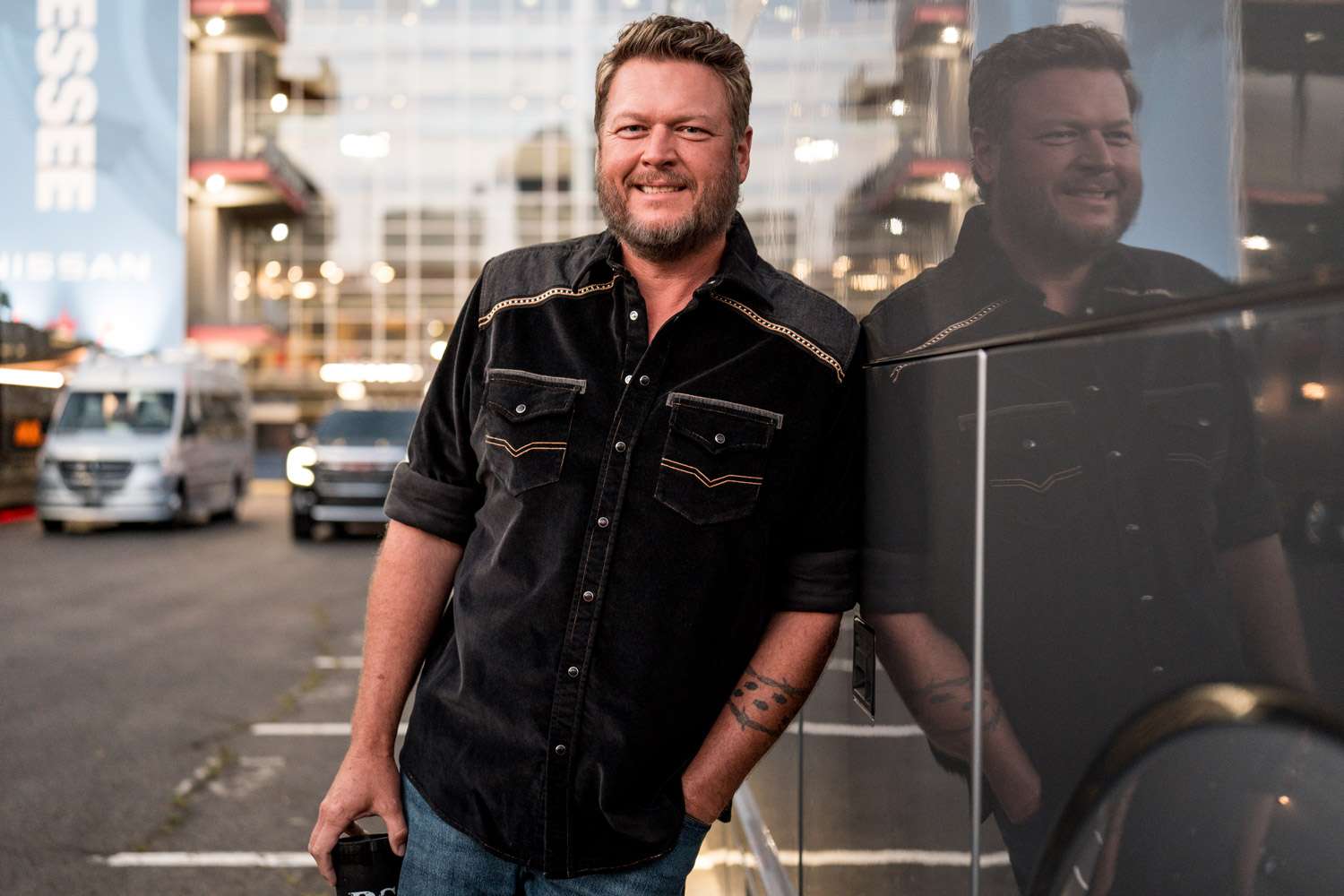 Blake Shelton's New Vegas Dates Compete with Wife's Sphere Shows (Exclusive)