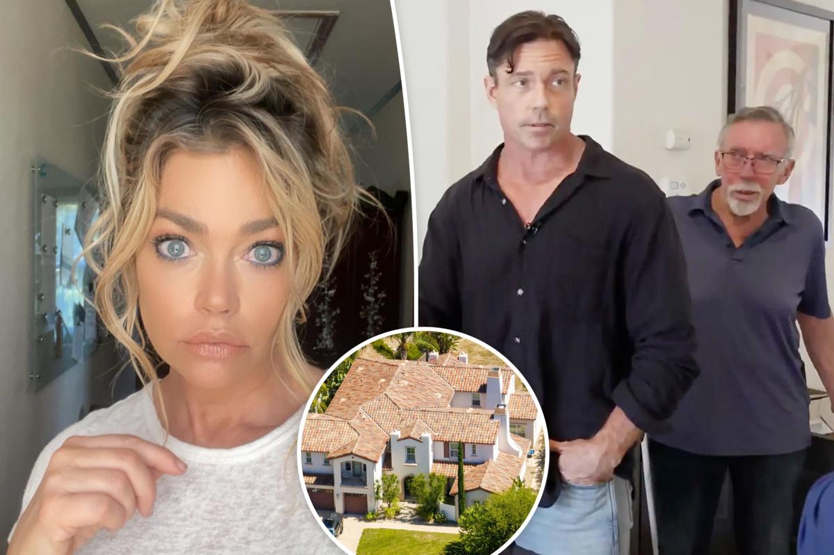 Denise Richards' ex Aaron Phypers and his parents 'begging' for help as they are evicted from LA home