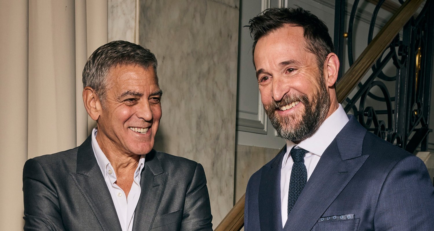 George Clooney & Noah Wyle Have 'ER' Reunion, Present Each Other With Awards