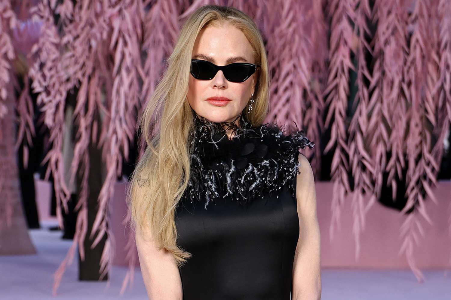 Nicole Kidman Looks Effortlessly Cool Sitting Front Row at Paris Fashion Week
