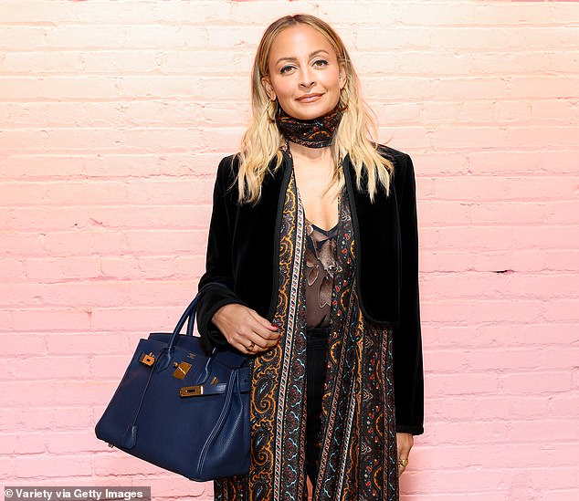Nicole Richie, 44, has broken silence on her daughter's new identity which was revealed only days earlier on the teenager's 18th birthday; seen in October 2025 in L.A.