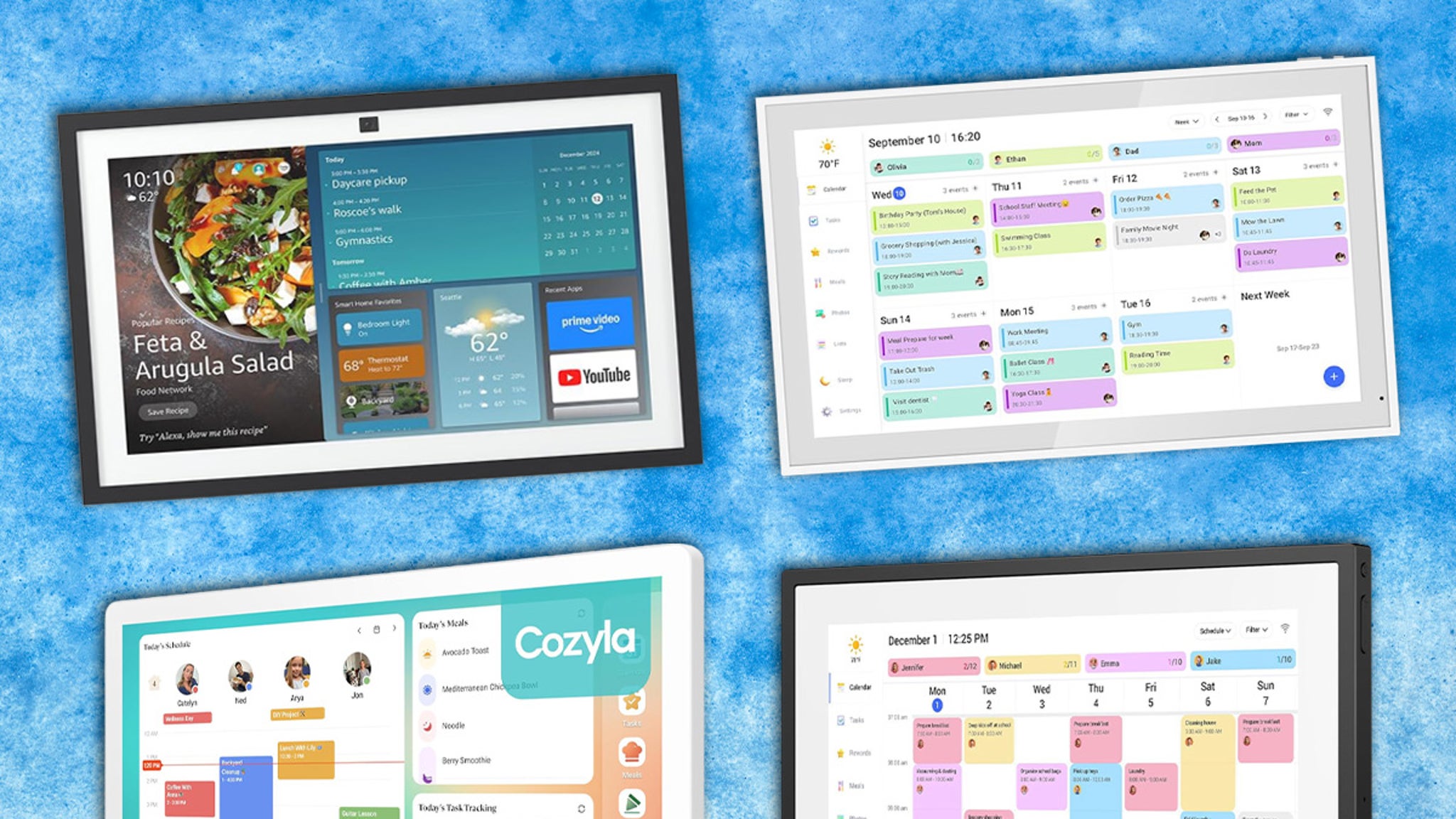 Smart Calendars, Digital Chore Charts, Task Management