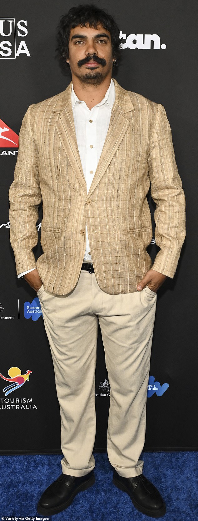 Tony Armstrong (pictured) delivered an X-rated gag during the ABC's New Year's Eve coverage on Wednesday