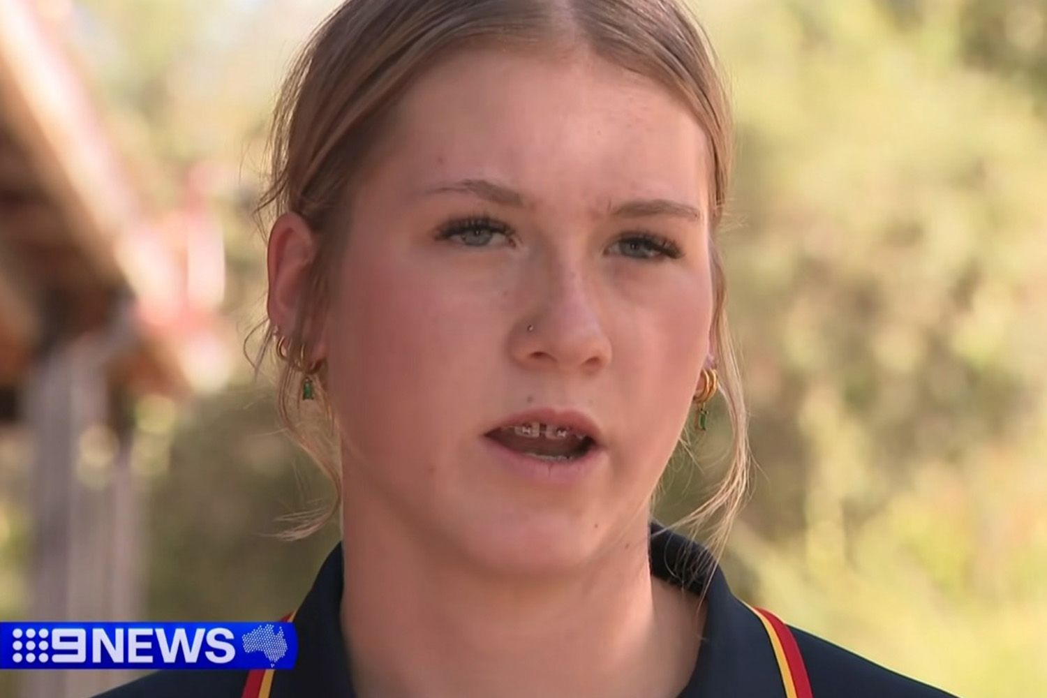 Georgia RizziCredit: 9 News Australia/Youtube