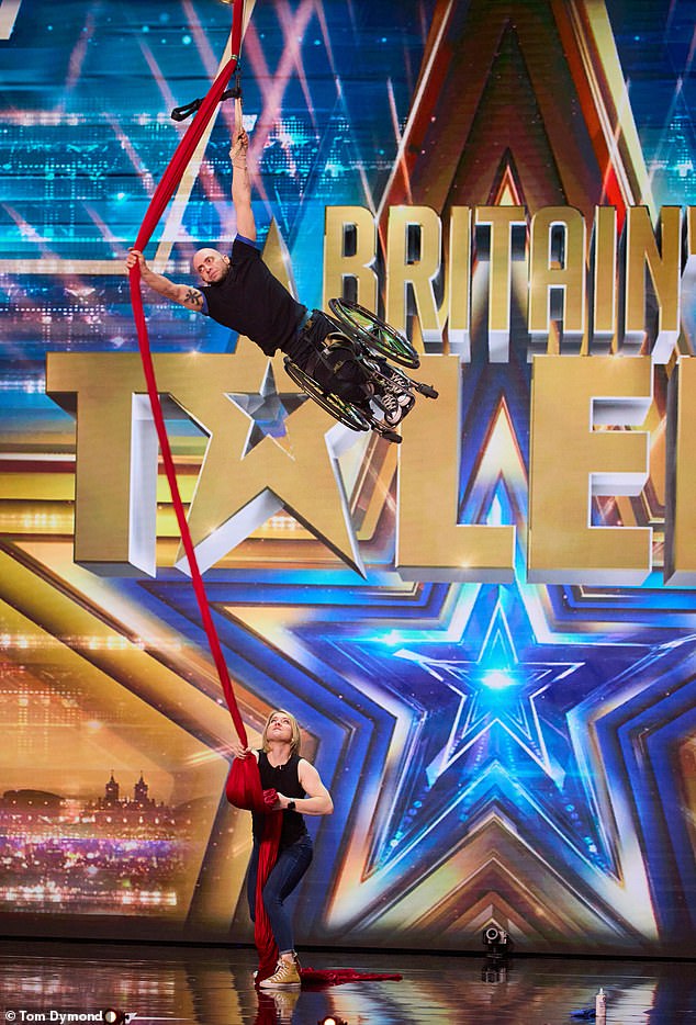 Britain’s Got Talent’s Paul Nunnari, whose gravity-defying aerial wheelchair act won Simon Cowell’s Golden Buzzer, opens up about the incident that left him disabled at 11 and how he refused to let it define his life