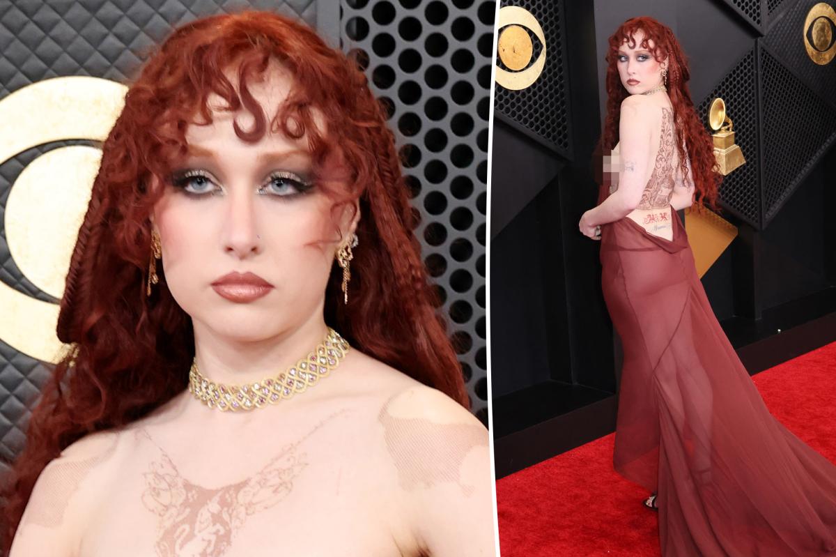 Chappell Roan defends her wildly revealing Grammys 2026 dress