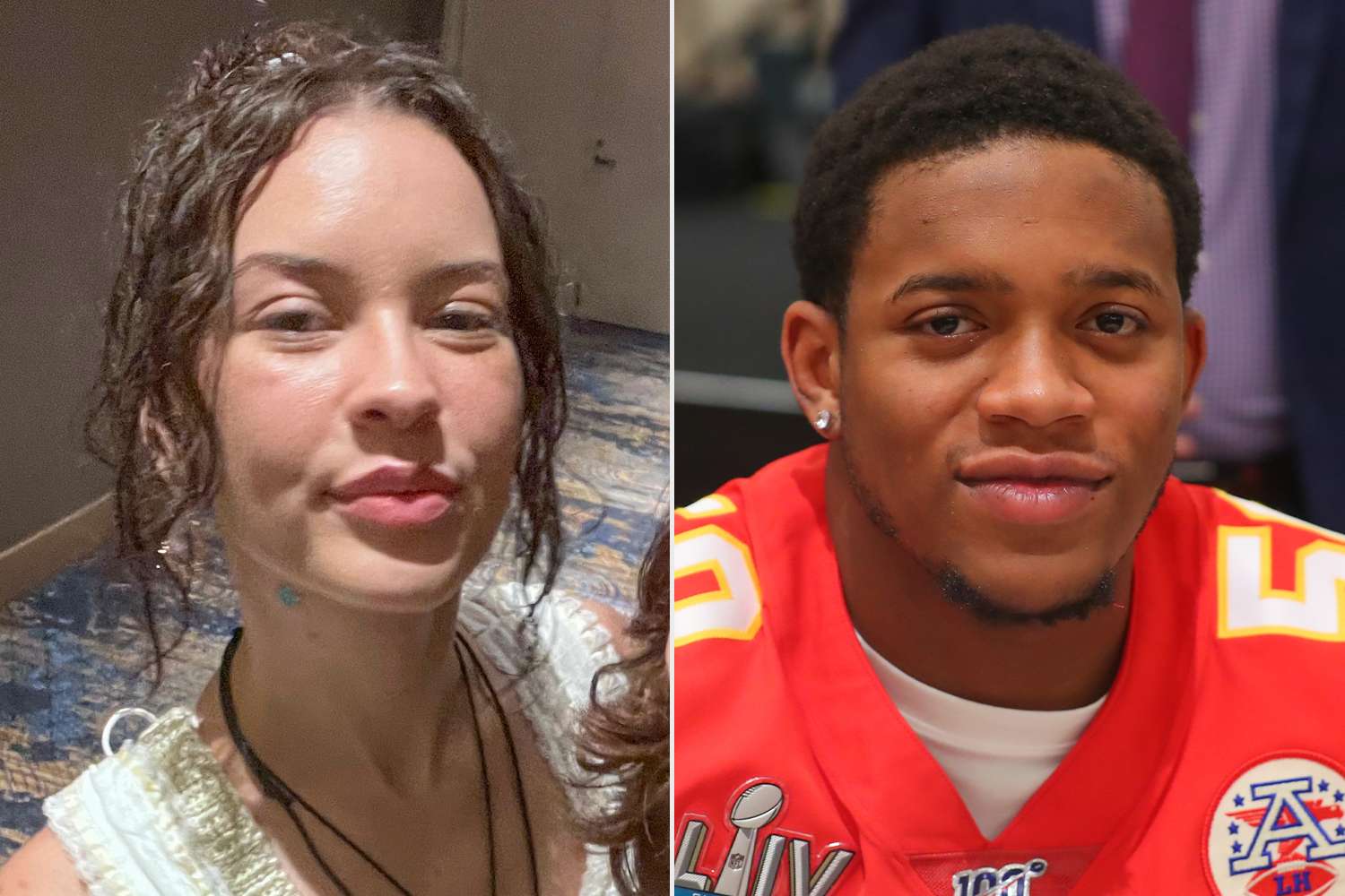 Gabriella Perpetuo (left) and Darron Lee GoFundMe; Rich Graessle/PPI/Icon Sportswire via Getty