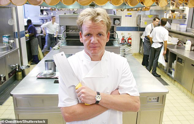 As for grudges, once he¿s made one Gordon Ramsay (pictured) certainly knows how to hold it ¿ as his daughter¿s new mother-in-law, Caroline Peaty, can certainly attest