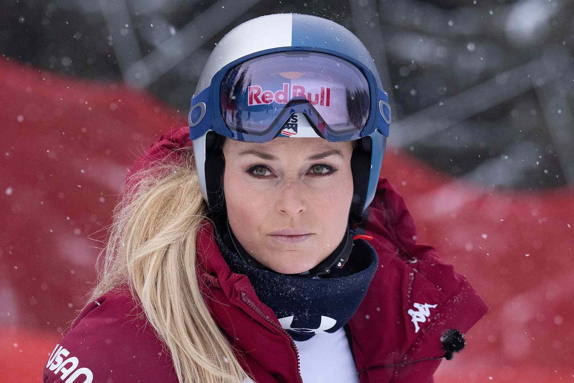 Lindsey Vonn on Jan. 30 Millo Moravski/Agence Zoom/Getty
