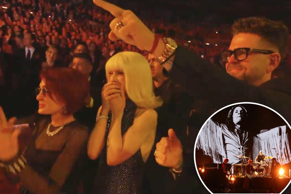 Ozzy Osbourne's family cries as Post Malone, Slash pay tribute to late rocker during Grammys 2026 'In Memoriam'