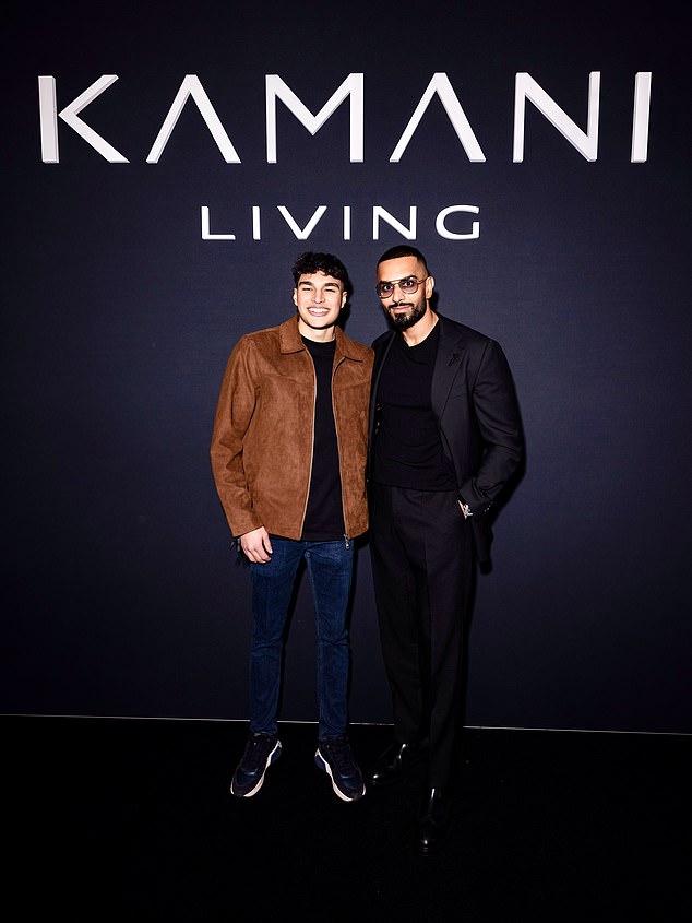 The Traitors finalist Faraaz Noor, (left) was given a first opportunity to meet Umar Kamani in person on Thursday after the businessman offered to fund his dream family trip to Mecca