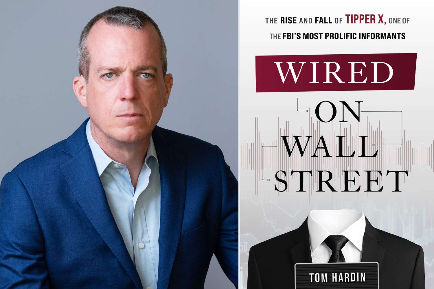 Tom Hardin; the cover of 'Wired on Wall Street' Charissa H. Yong Photography, LLC; Wiley