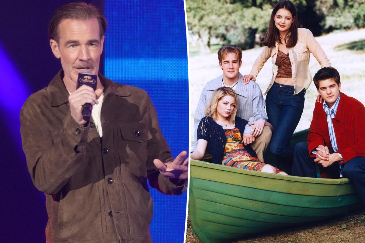 Why James Van Der Beek didn't see much in 'Dawson's Creek' residuals