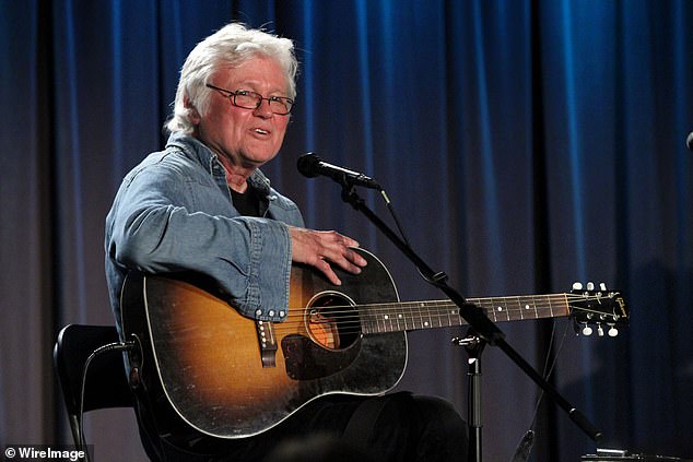 Angelina Jolie's uncle Chip Taylor - who wrote the 1966 song Wild Thing - has died at the age of 86. Pictured in LA in 2013