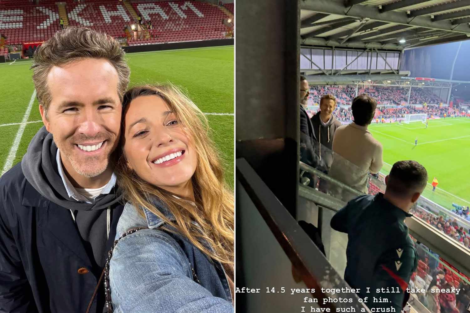Ryan Reynolds and Blake Lively in WalesCredit: Blake Lively/Instagram
