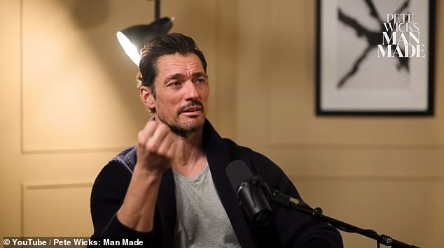 David Gandy calls on ‘addictive’ social media to be banned for under 16s as he reveals his two daughters won’t be allowed to model until they’re 18: ‘You don’t let your children smoke or go to the pub’