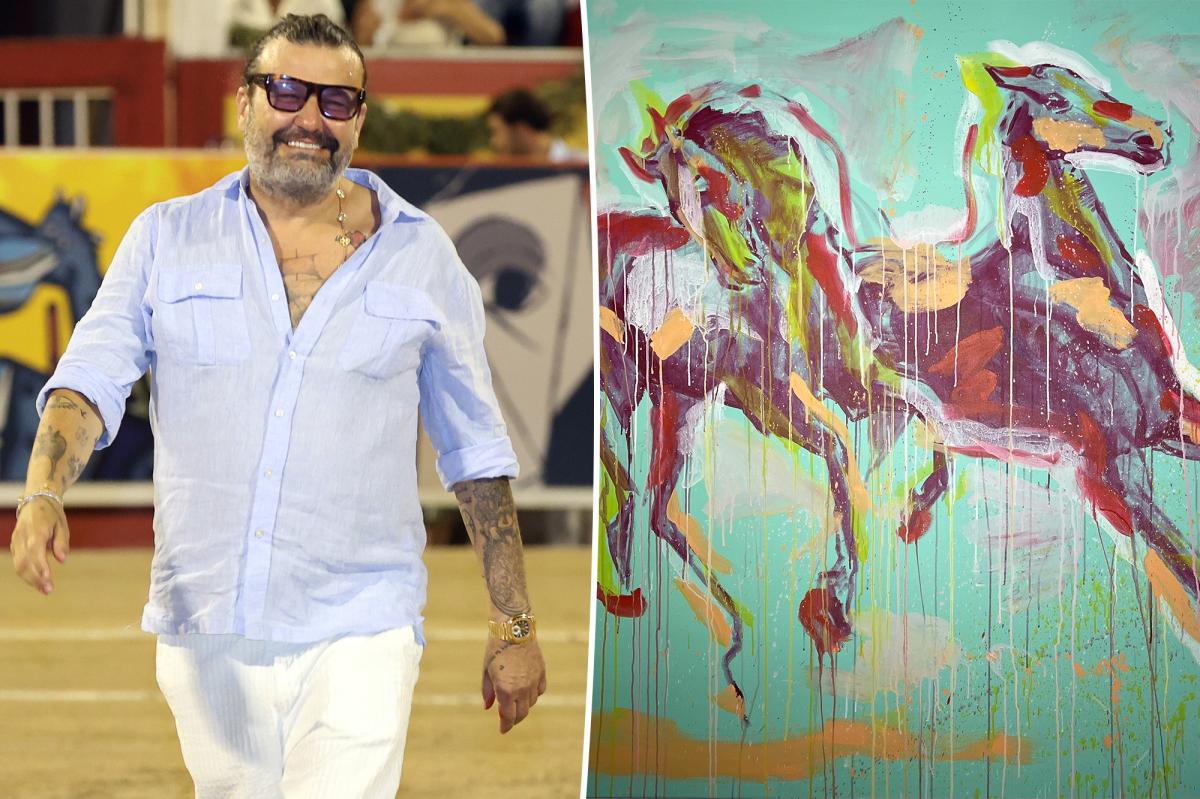 Famed artist Domingo Zapata trades painting for stake in Saudi racehorse