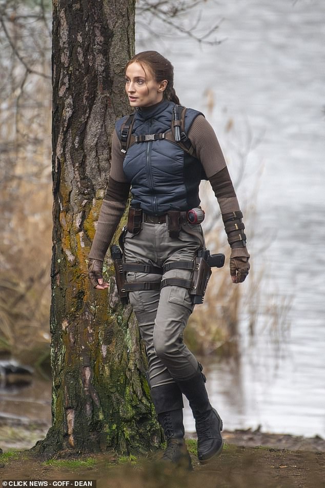 The £100million production of Amazon Prime's Lara Croft TV adaptation has been thrown into chaos after lead actress Sophie Turner injured her back on set, according to reports