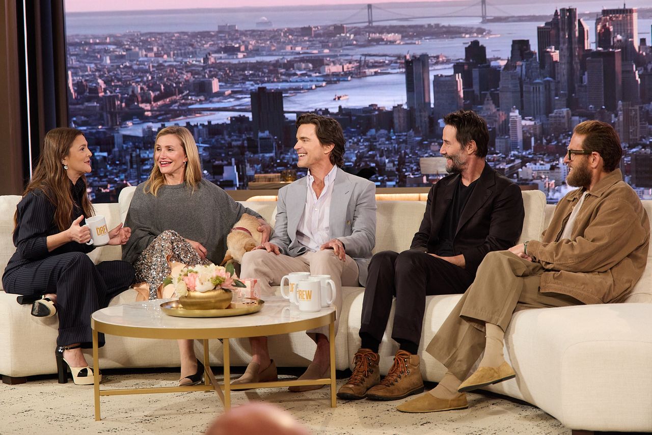 The cast of 'Outcome' on 'The Drew Barrymore Show'Credit: The Drew Barrymore Show/Ash Bean