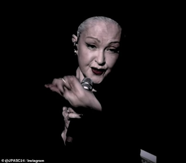 Cyndi Lauper shot back at a heckler who interrupted her onstage during the first night of her Las Vegas residency at Caesars Palace