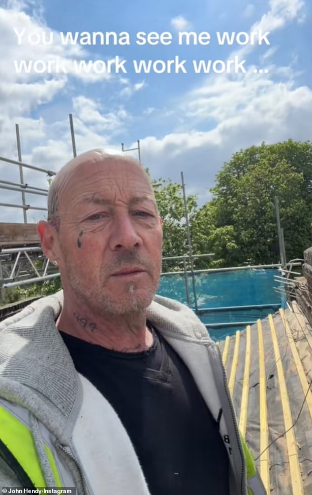 East 17 star John Hendy is now working as a roofer, 31 years after finding fame with the beloved Noughties boy band