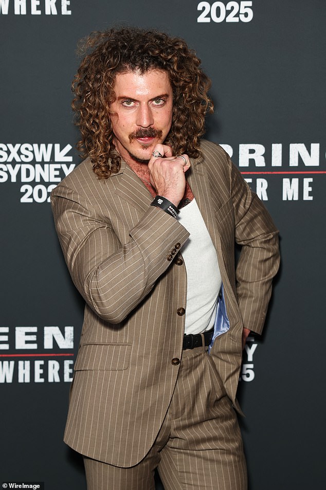 A haunting portrait of Abbie Chatfield's boyfriend Adam Hyde has been named as a finalist in the Archibald Prize