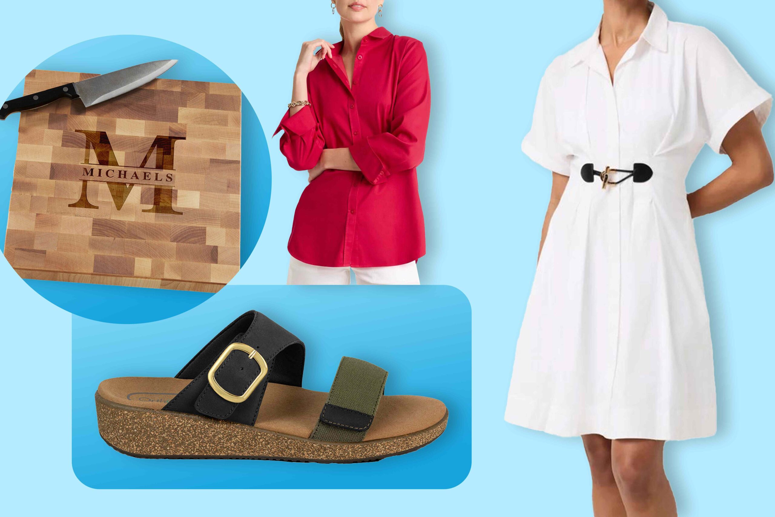 Credit: Personalization Mall ; Orthofeet ;White House Black Market ; Chico's