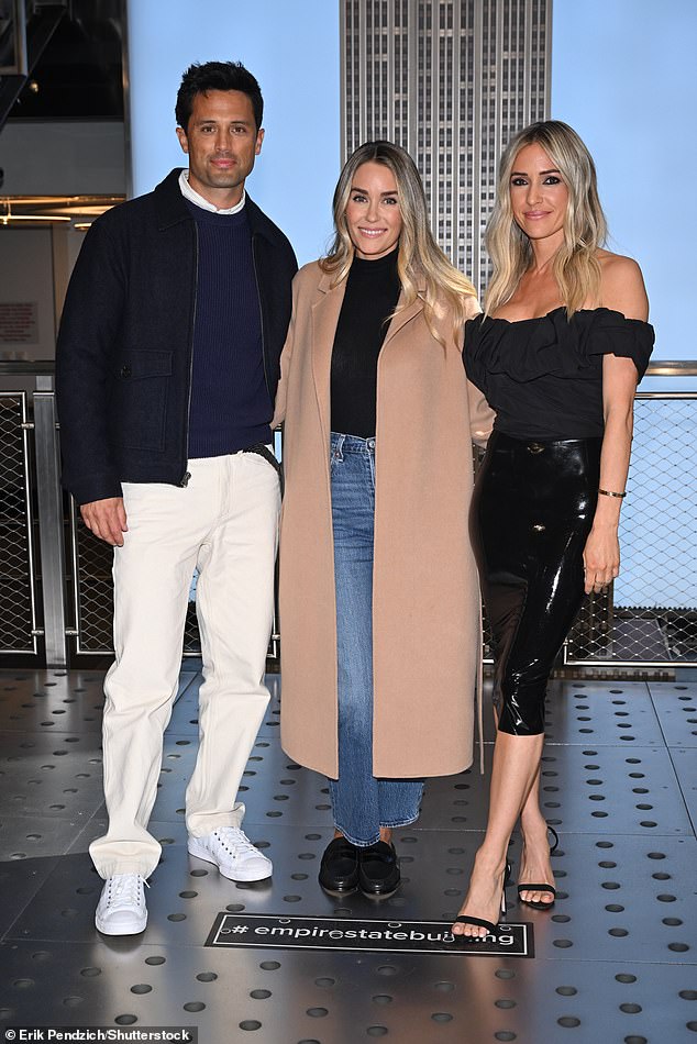 Former archrivals Lauren Conrad and Kristin Cavallari reunited with the man they once fought over, Stephen Colletti, as they promoted Laguna Beach: The Reunion at the Empire State Building in New York City on Tuesday