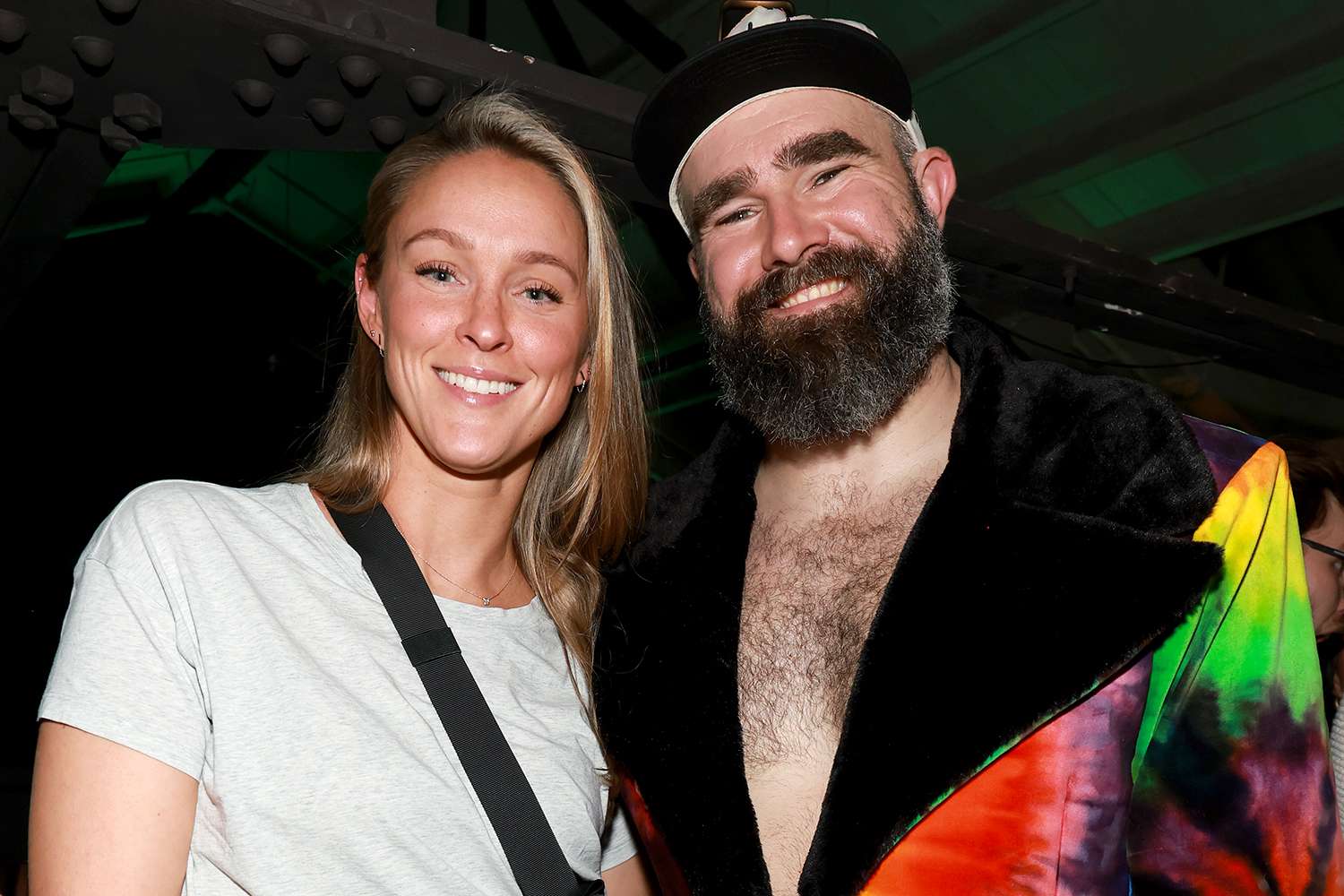 Kylie Kelce and Jason Kelce attend a 'New Heights' party in February 2026Credit: Kevin Mazur/Getty