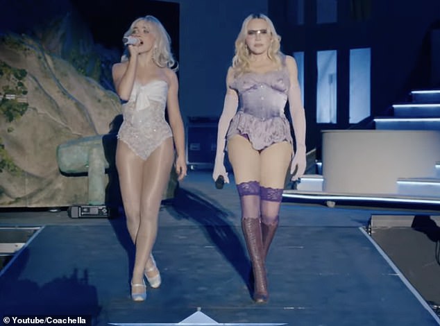 Madonna, 67, made her Coachella comeback as she made a surprise cameo during Sabrina Carpenter's headlining set on Friday