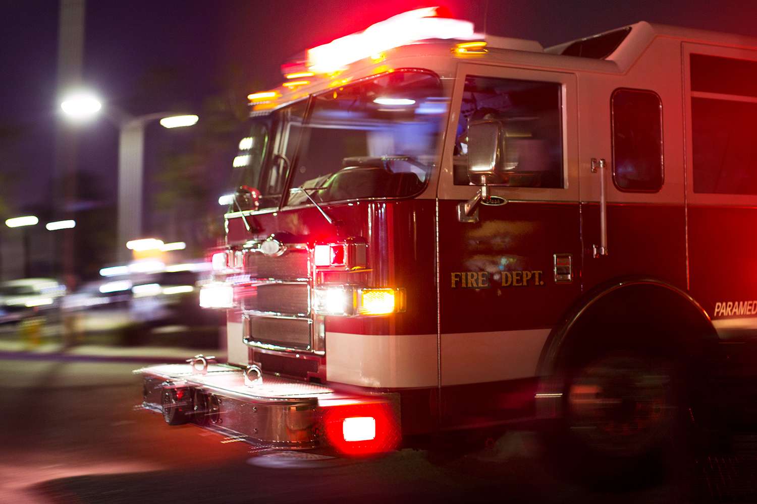 Stock image of a fire truckCredit: Getty