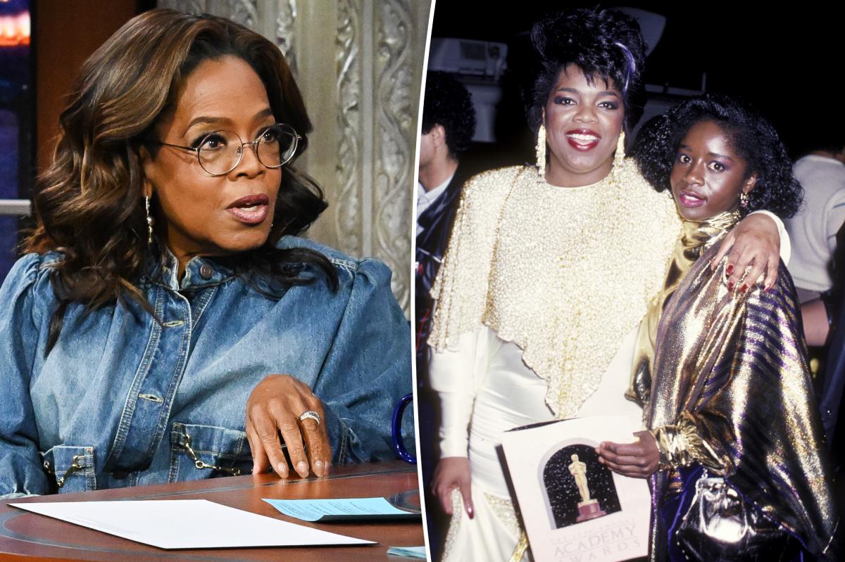 Oprah Winfrey’s 1986 Oscars gown weighed 12 pounds and left a scar on her neck