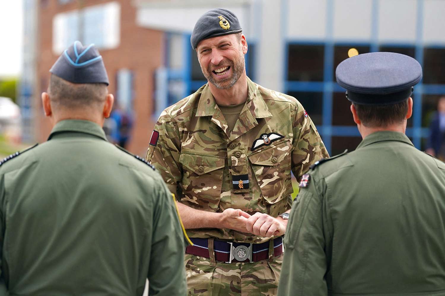 Prince William visits RAF ValleyCredit: Dominic Lipinski / POOL / AFP via Getty