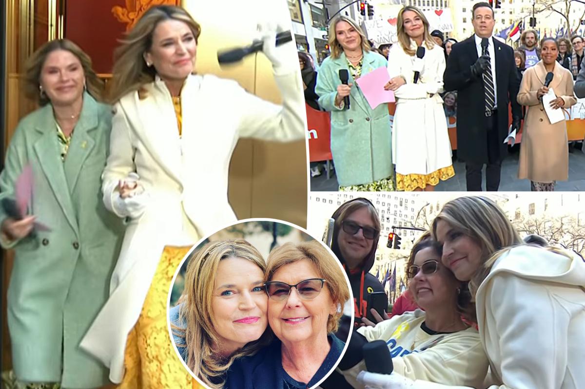 Savannah Guthrie tears up greeting ‘Today’ fans on first day back since mom Nancy’s disappearance