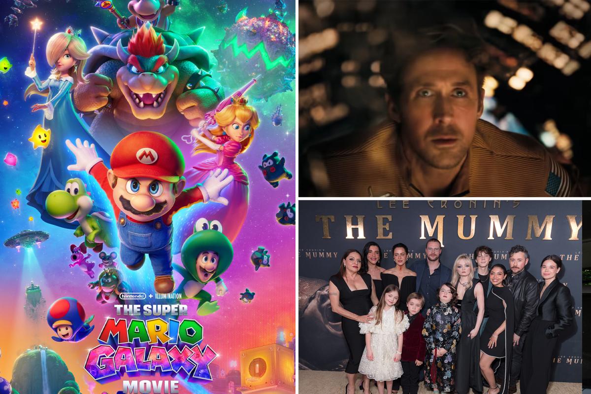'Super Mario Galaxy Movie' tops box office for 3rd consecutive week