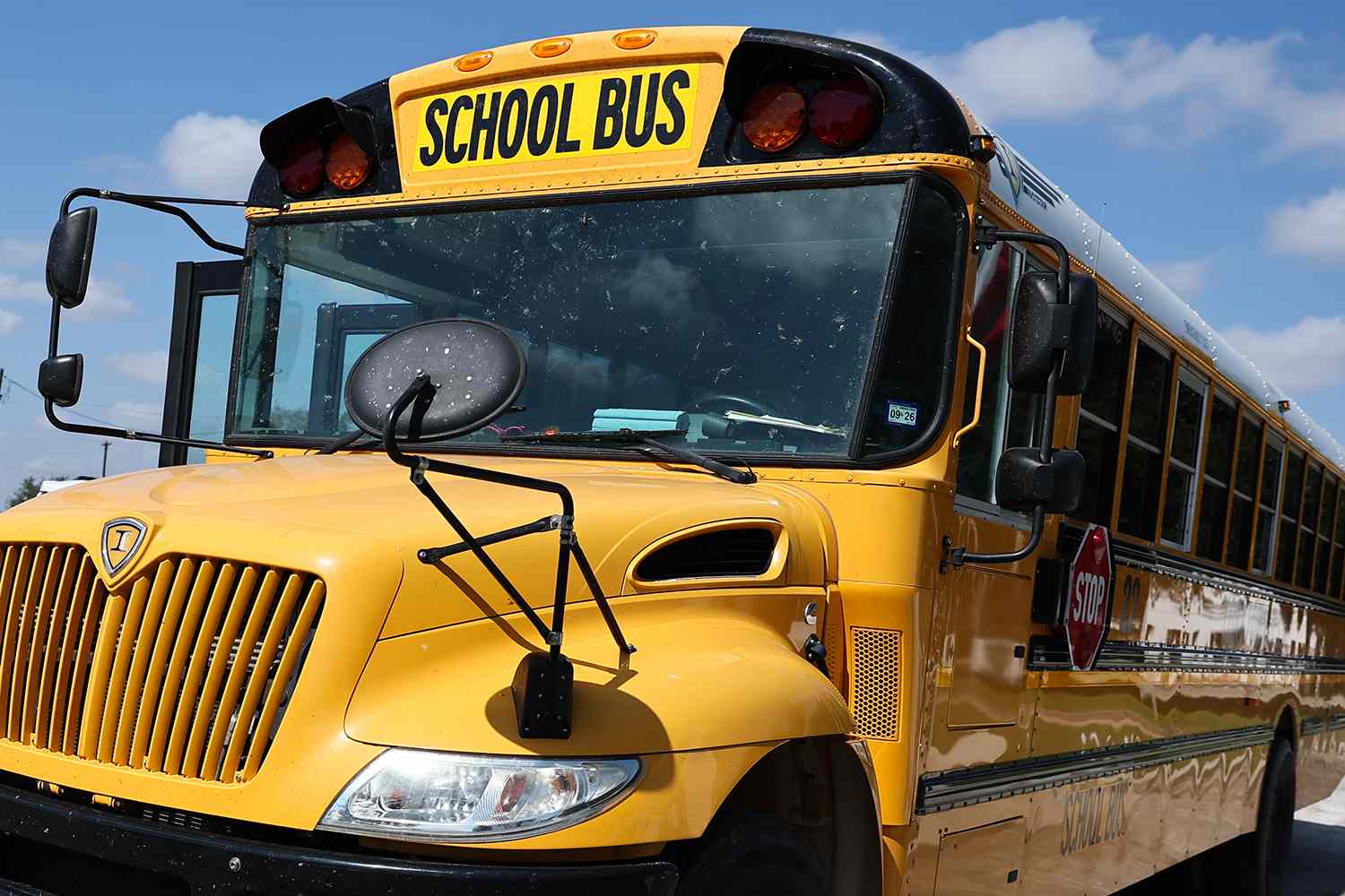 Texas school busCredit: Jakub Porzycki/NurPhoto via Getty