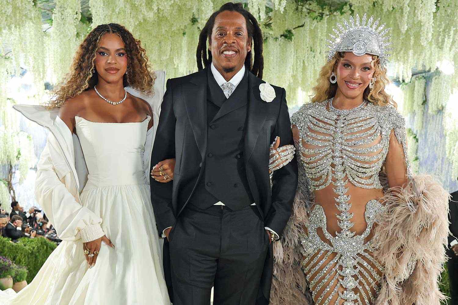 Blue Ivy Carter, Jay-Z, and Beyonce at the 2026 Met GalaCredit: Kevin Mazur/MG26/Getty
