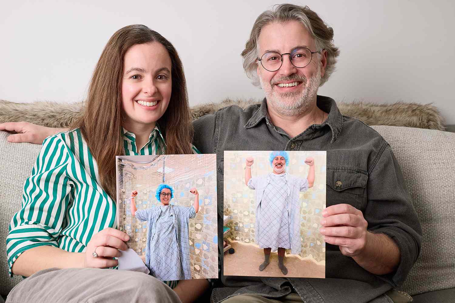Dr. Caroline Miranda with her brother, Mike Miranda.Credit: NewYork-Presbyterian