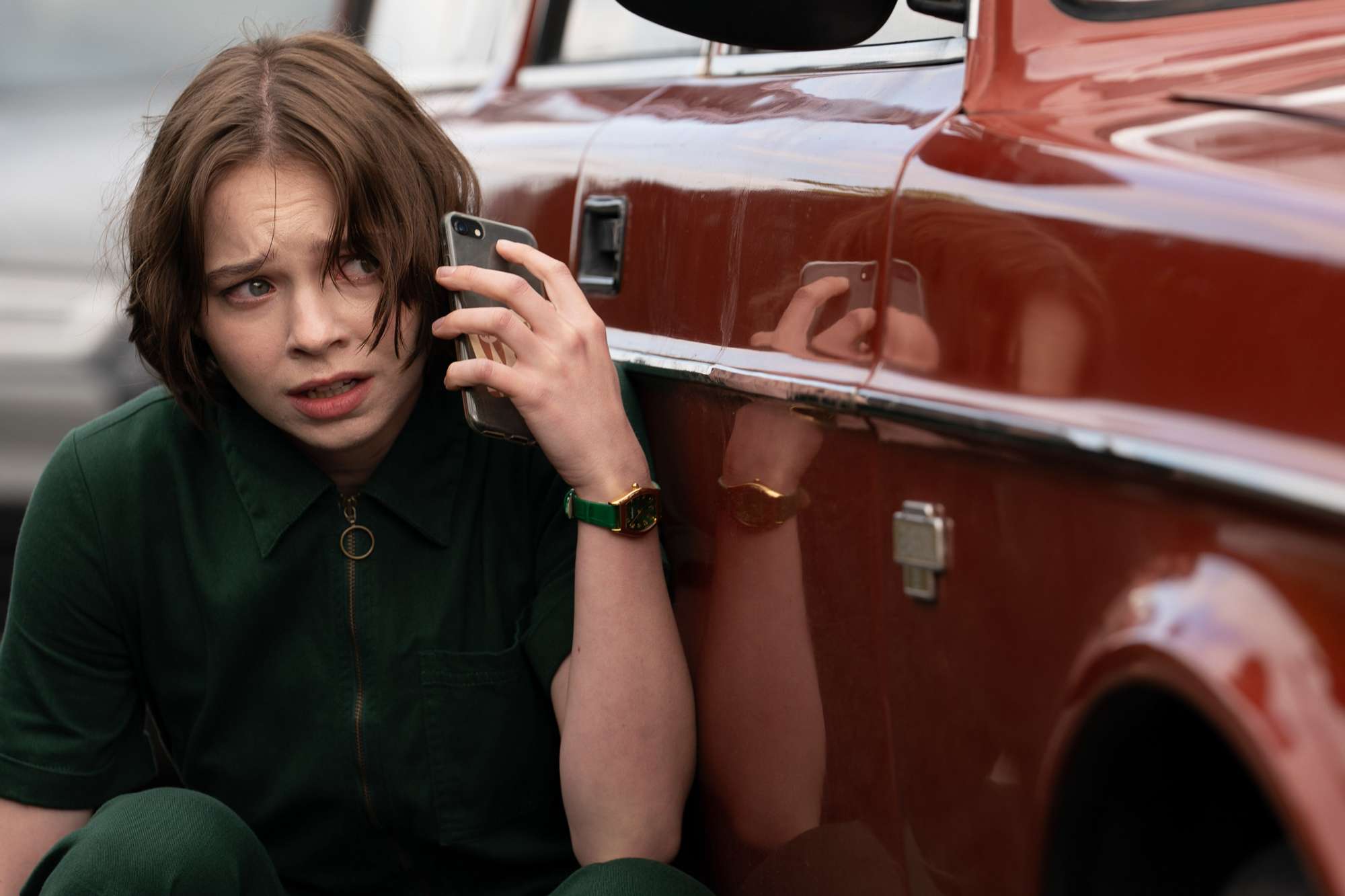 Emma Myers as Pip Fitz-Amobi in A Good Girl's Guide to Murder: Season 2.Credit: BBC/Netflix